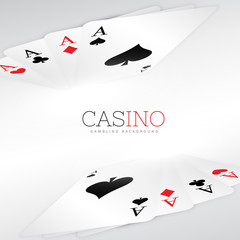 playing cards background design