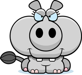 Cartoon Devious Rhinoceros
