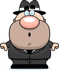 Surprised Cartoon Mobster