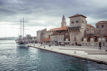 Obraz premium Trogir - before the storm, Croatia
