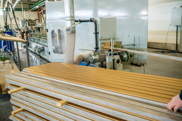 a joinery shop with old machines