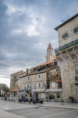 Fototapeta na wymiar Trogir - before the storm, Croatia