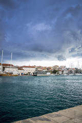 Obraz na płótnie Canvas Ciovo island, before the storm.