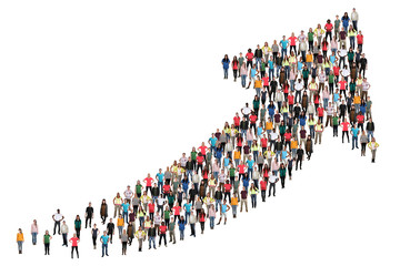 Menschen Gruppe Leute Menschengruppe Erfolg Wirtschaft Wachstum erfolgreich Strategie Business