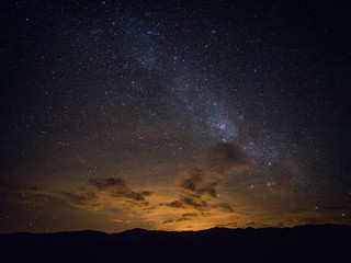 Night sky in province of San Juan, Argentina