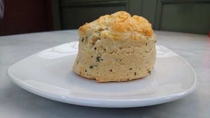 Poppy seed scone
