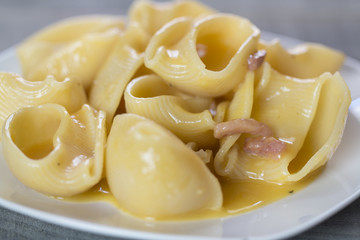 Pasta lumaconi.