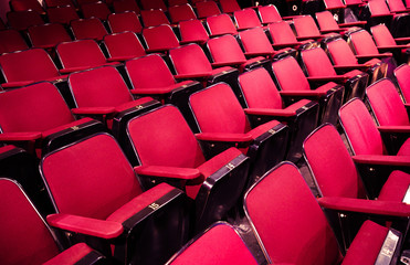 empty theater /cinema seats