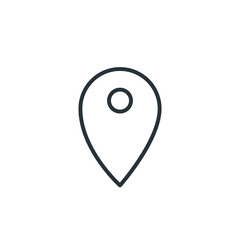 Location pin vector icon