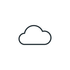 Cloud vector icon