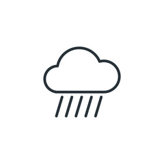 Rain vector icon