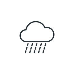 Rain vector icon