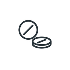 Pill vector icon