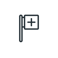 Pharmacy vector icon