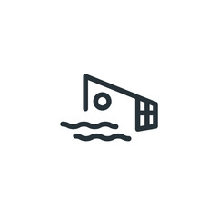 Water Polo vector icon