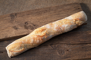 Loaf ciabatta bread