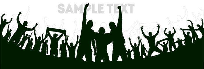 Background from the crowd