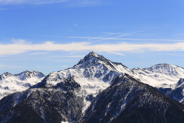 Fototapeta na wymiar Ultner Hochwart in South Tyrol
