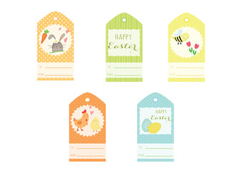 etichette regalo di pasqua