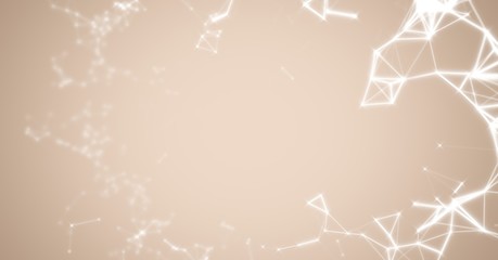 White interface against cream background