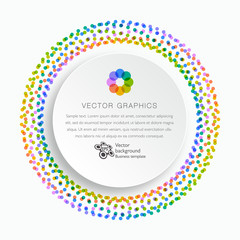 Colorful Text Frame #Vector Graphics