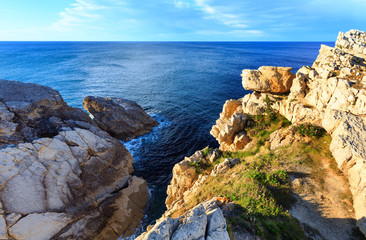 Cantabria coastline landscape.