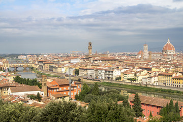 Obraz premium Panorama of cityscape Florence, Tuscany, Italy