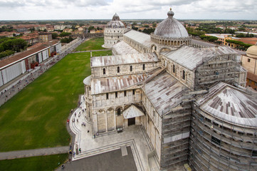 Cathedral of Pisa. The Piazza dei Miracoli (Piazza del Duomo), Italy