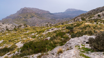 Fototapeta na wymiar Serra de Tramuntana landscape, Mallorca
