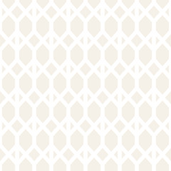 Vector Seamless Pattern. Abstract Geometric Background Design. Stylish Lattice Texture
