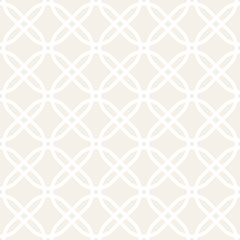 Vector Seamless Pattern. Abstract Geometric Background Design. Stylish Lattice Texture
