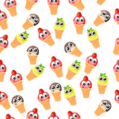 illustration of ice cream