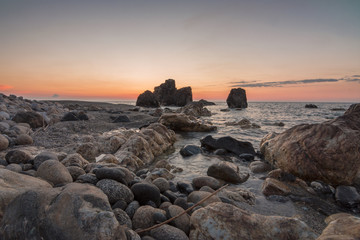 Obraz premium Light of Sicily - Sunset 