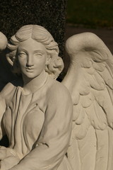 Angel, Engel an einer Grabstätte