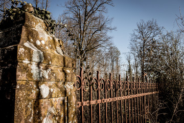 Historischer Zaun