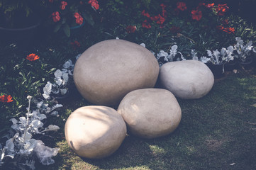 closeup of stones background