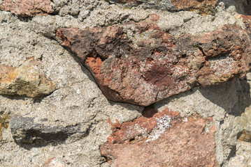 Texture of a Volcanic rock