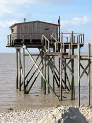 Fototapeta na wymiar Charente-Maritime - Marsilly - Carrelet