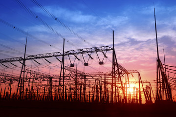 High voltage power grid