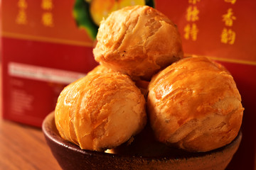 Malaysian Green Bean Paste Biscuits