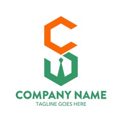 Fototapeta premium Bussinesman Logo