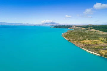 Foto op Plexiglas Aerial Lake Pukaki, NewZealand © superjoseph