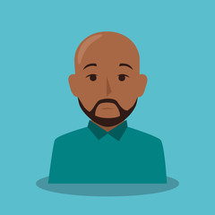 businessman character avatar icon