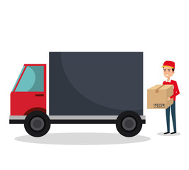 courier worker avatar character