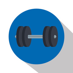 Obraz na płótnie Canvas weight lifting lifestyle icon