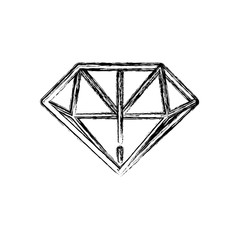 Diamond luxury jewerly icon vector illustration graphic design icon vector illustration graphic design