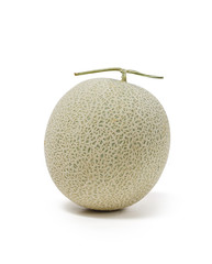 Melon isolated on white background, File contains a clipping path.