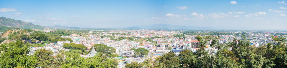 Fototapeta na wymiar Myanmar city