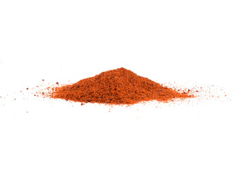 Pile of sweet Hungarian ground paprika