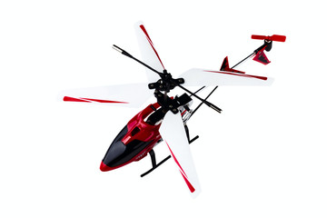 radio-controlled model of the helicopter